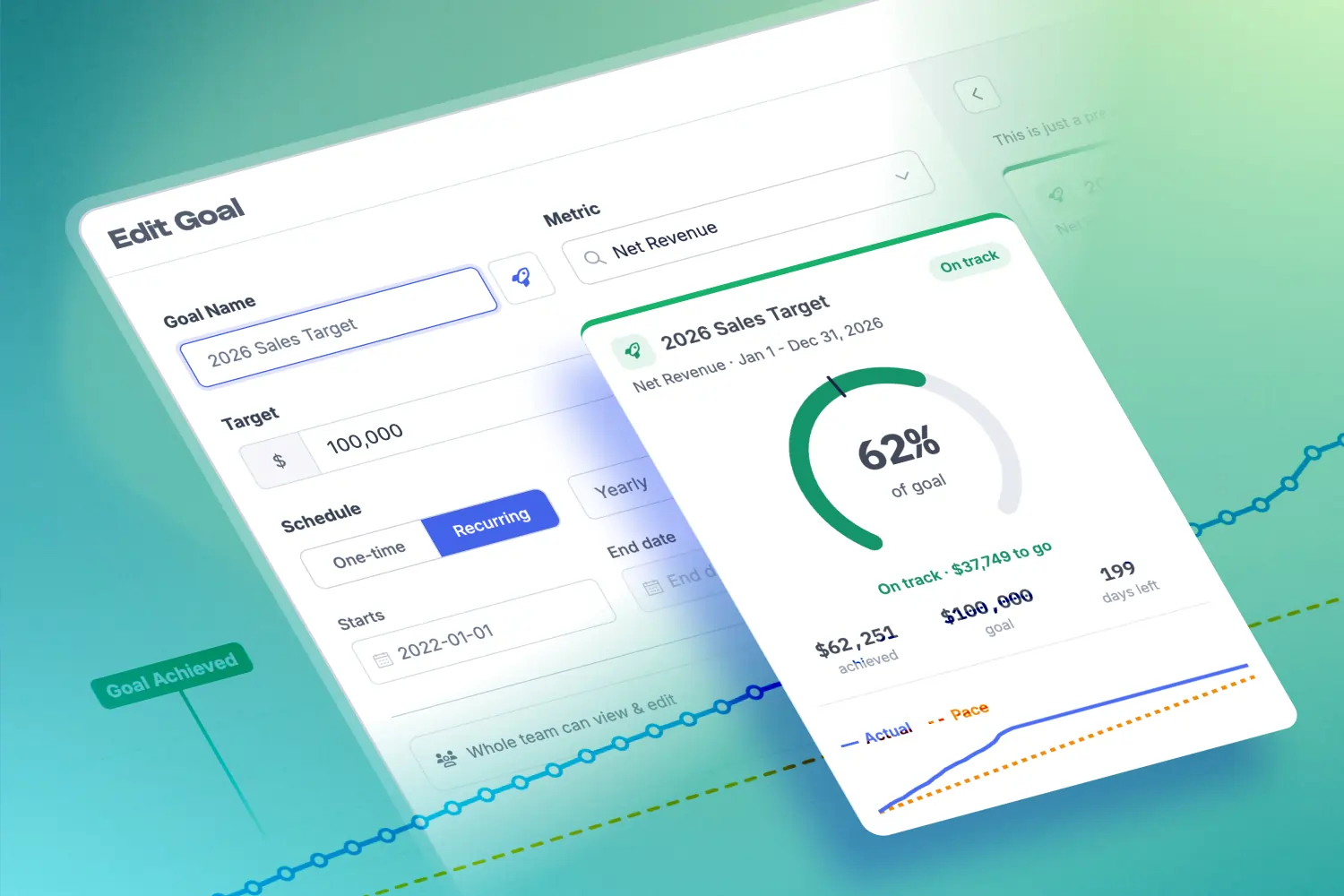 image for Introducing Metorik Goals: Set a target, know if you're on track post