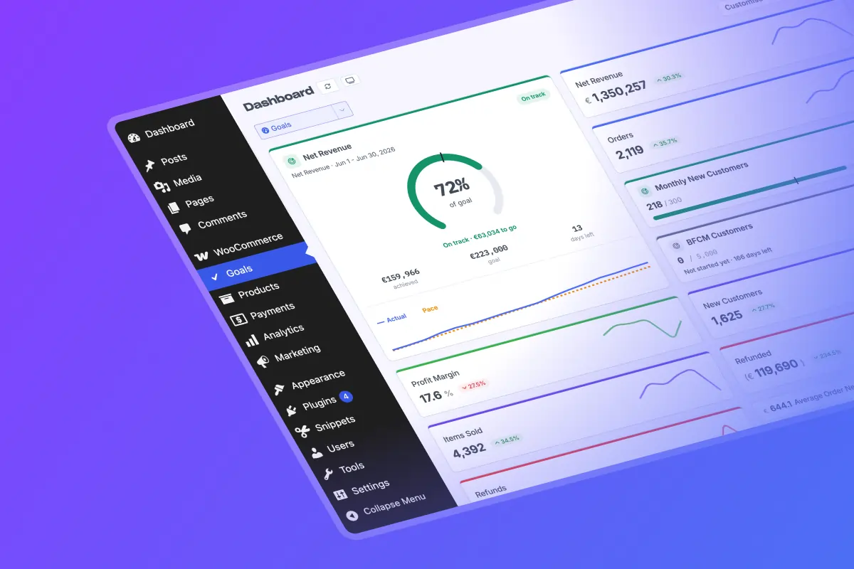 image for How to Set and Track Sales Goals in WooCommerce post