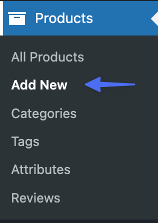 WooCommerce add new product
