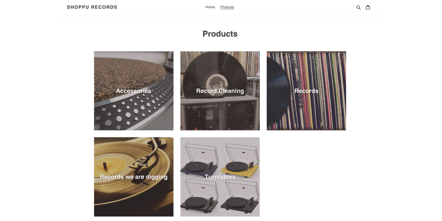 Changing Shopify collections page heading