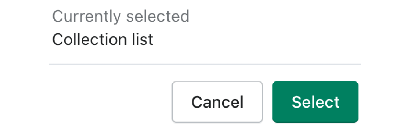 Displaying a Shopify collection on a page