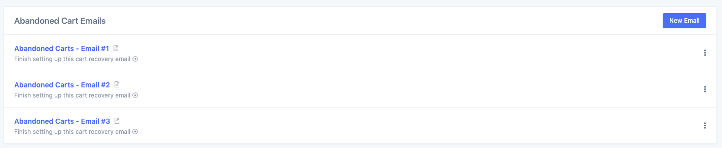 metorik abandoned cart recovery emails