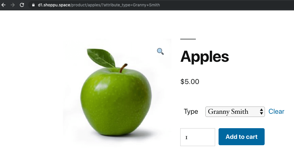 woocommerce product variation