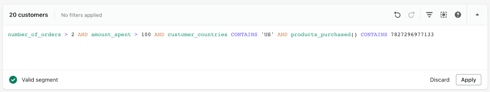 shopify customer segmenting