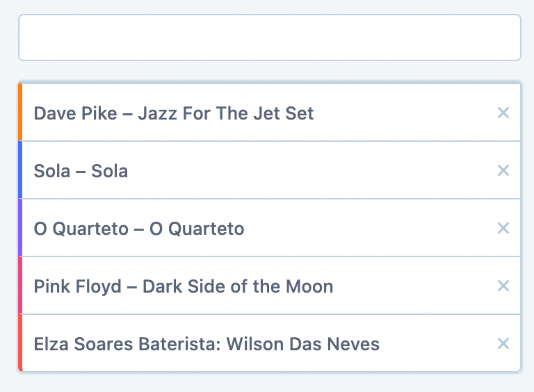 chosen products for comparison