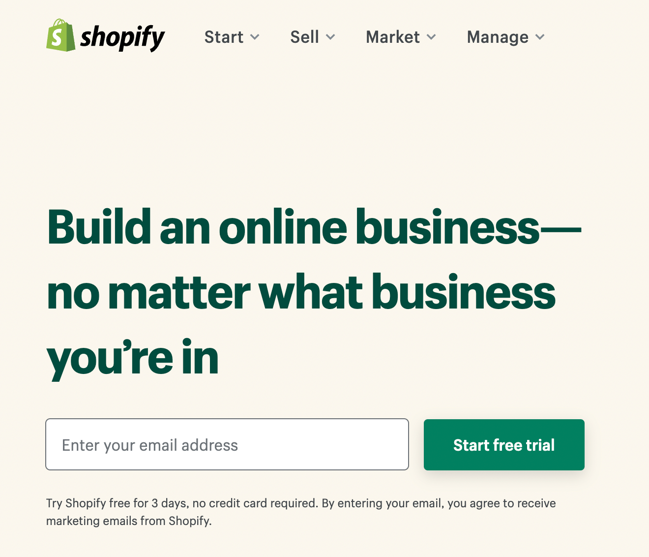 add a new Shopify store