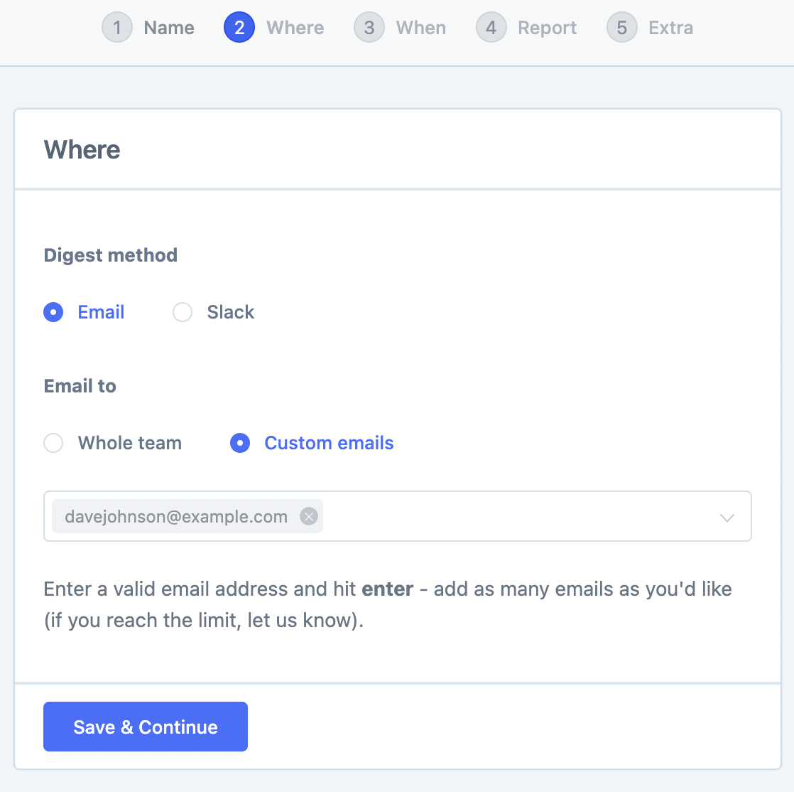receiver of the digest