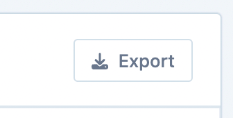 csv export