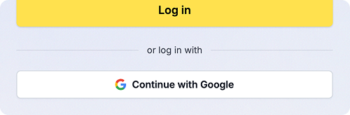 Signing in to Metorik with Google