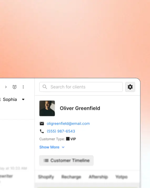 Gorgias integration background