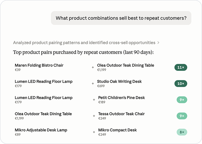 Metorik MCP discover example 0